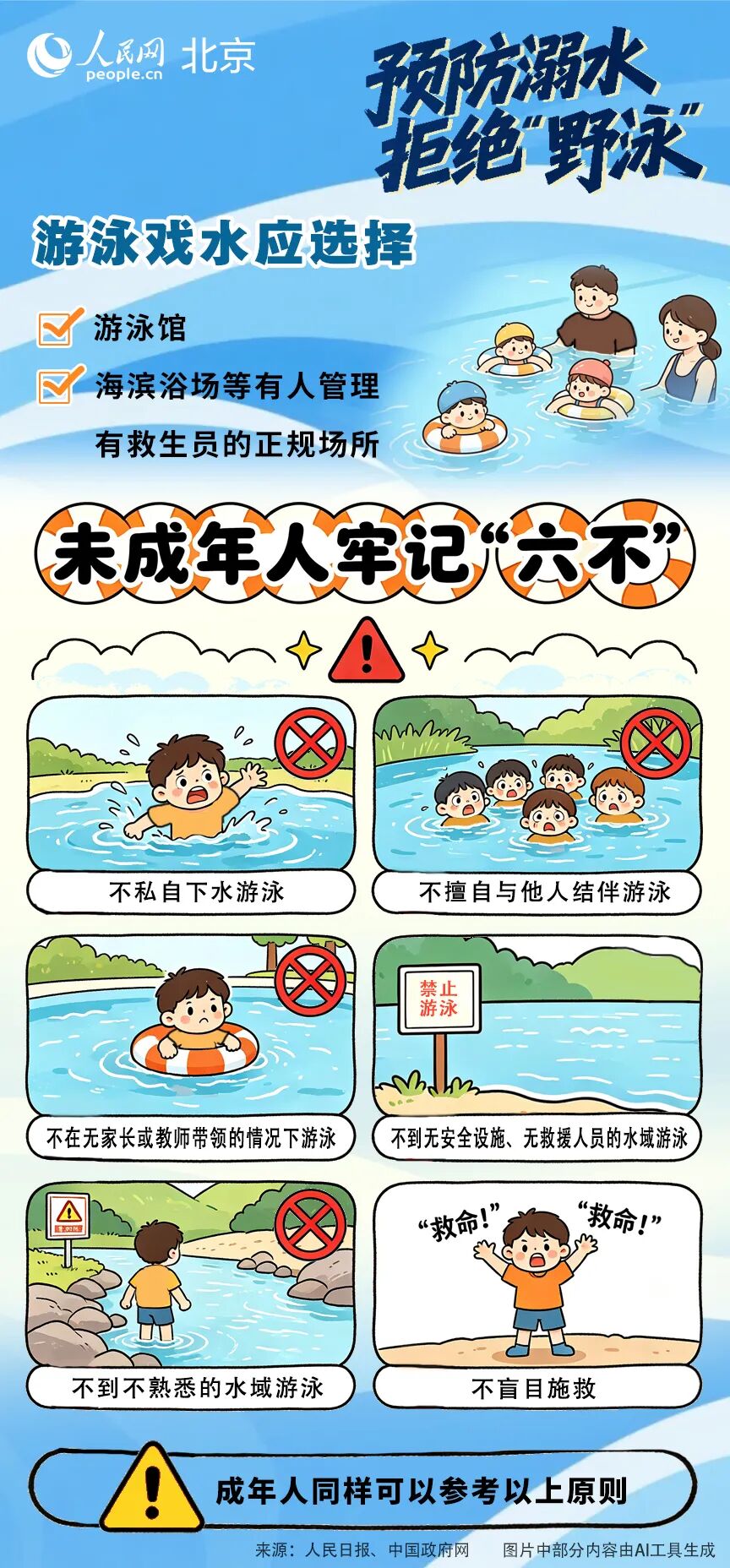 收藏！暑期防溺水安全指南来了