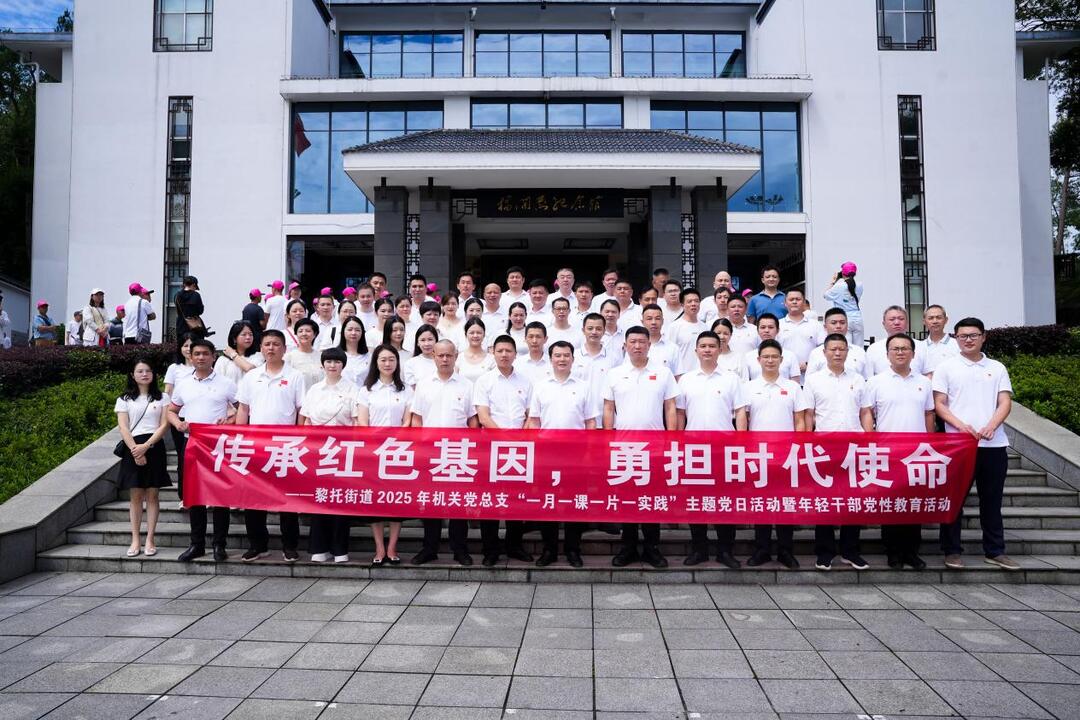 长沙市雨花区黎托街道机关党总支开展主题党日活动