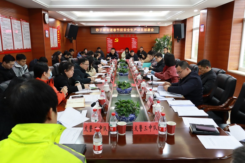 砂子塘街道召开春节前安全生产动员部署会